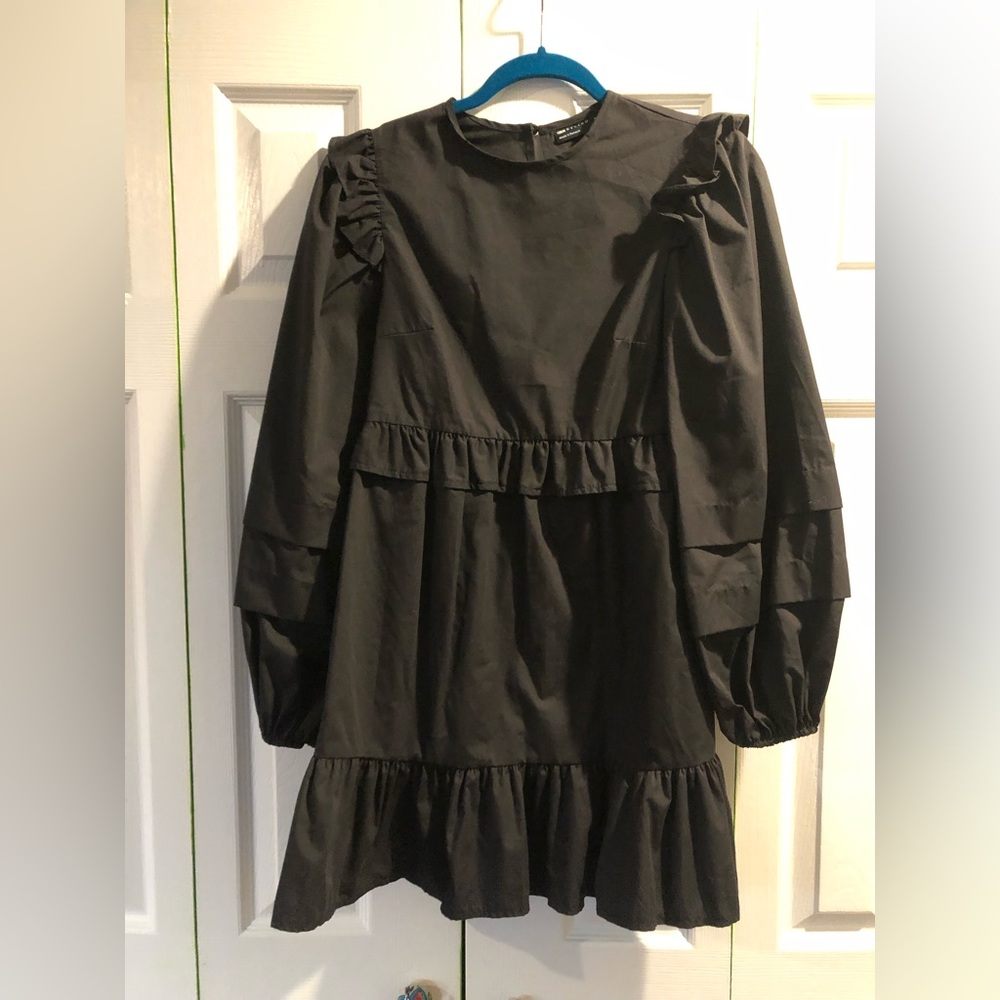 Black asos dress